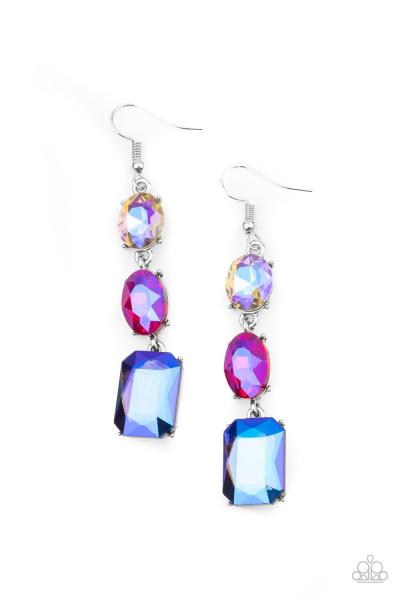 Dripping In Melodrama - Multi Earring Iridescent