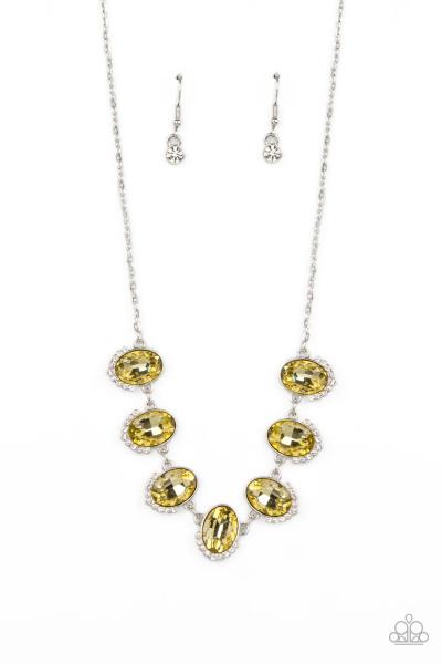 Unleash Your Sparkle - Yellow Necklace
