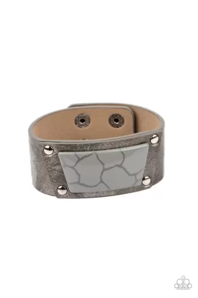 Geo Glamper - Silver Urban Bracelet