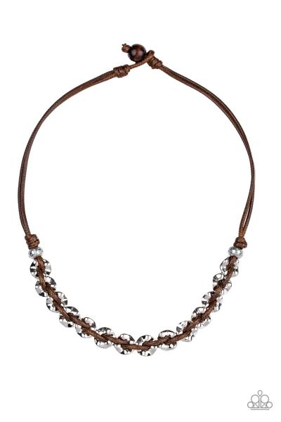 Joy Riding - Brown Necklace (matching Bracelet is 696)