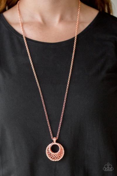 Net Worth - Copper Necklace - Also in Brass and White