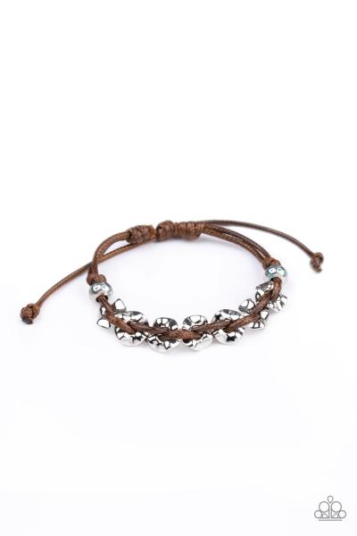 Ride The Rails - Brown Bracelet (Matching necklace is 420)