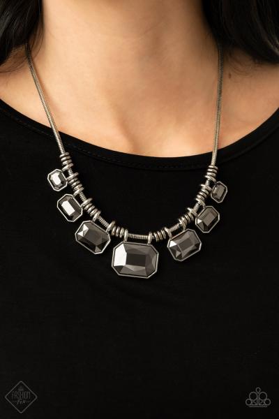 Urban Extravagance - Silver Necklace - Also in Gunmetal