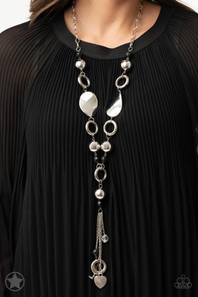 Total Eclipse of the Heart - Silver Blockbuster Necklace