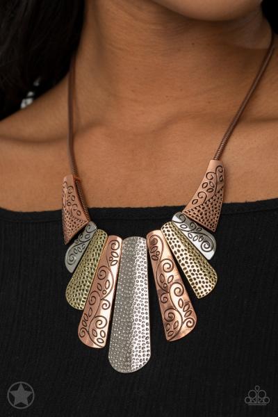 Untamed - Multi Blockbuster Necklace