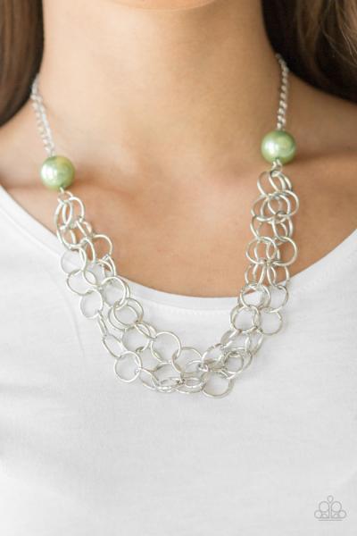 Daring Diva - Green Necklace